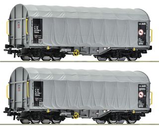 ROCO 6600144 - 2ER SET SCHIEBEPLANENWAG.