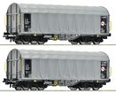 ROCO 6600144 - 2ER SET SCHIEBEPLANENWAG.