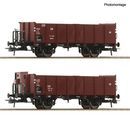 ROCO 6600267 - 2ER SET OFFENE GUTERWAGEN