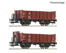 ROCO 6600253 - 2ER SET OFFENE GUTERWAGEN