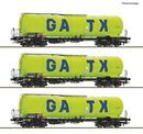 ROCO 6600277 - 3ER SET KESSELWAGEN ZACNS