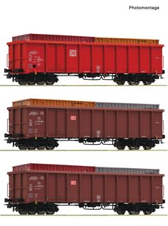 ROCO 6600291 - 3ER SET EANOS DB-AG + CON