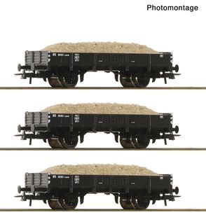 ROCO 6600259 - 3ER SET SANDWAGEN NS