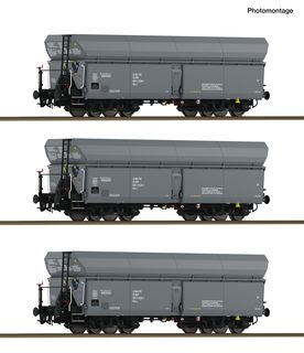 ROCO 6600324 - 3ER SET SELBSTENTLADEWAGE