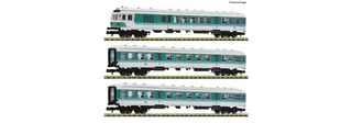 FLEISCHMANN 6260090 - 3ER SET N-WAGEN DB-AG MIT