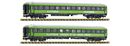 FLEISCHMANN 6260085 - 2ER SET PERSONENWAGEN FLI