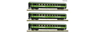 FLEISCHMANN 6260086 - 3ER SET PERSONENWAGEN FLI