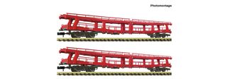 FLEISCHMANN 6260049 - 2ER SET AUTOTRANSPORTWAGE