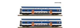 FLEISCHMANN 6260094 - 2ER SET DOSTO WAGEN VEB
