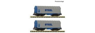 FLEISCHMANN 6660173 - 2ER SET SCHIEBEPLANENWAGE