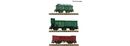 FLEISCHMANN 6660077 - 3ER SET GUTERZUG SNCB