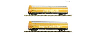 FLEISCHMANN 6660155 - 2ER SET SCHIEBEWANDWAGEN