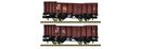 FLEISCHMANN 6660138 - 2ER SET OFFENE GUTERWAGEN