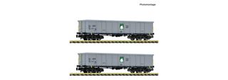 FLEISCHMANN 6660160 - 2ER SET OFFENE GUTERWAGEN