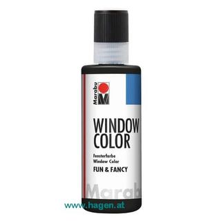 Fensterfarbe  schwarz - MARABU 80ml