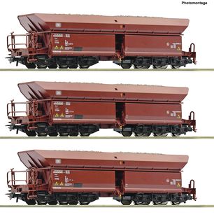 ROCO 77031 - 3ER SET ERZWAGEN DB #2