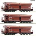 ROCO 77031 - 3ER SET ERZWAGEN DB #2