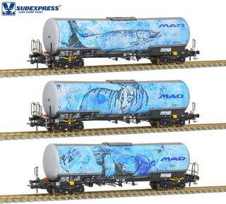 SUDEXPRESS S783903 - 3ER SET MAD KESSELWAGEN