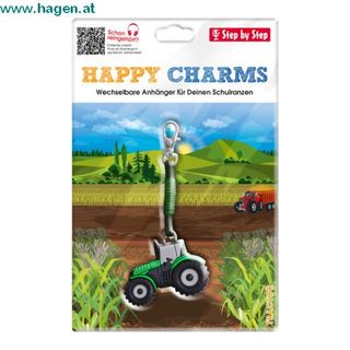 Anh�nger Happy Charms Tractor