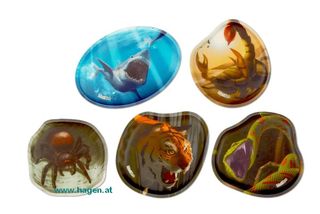 ergobag Kletties-Set Gef�hrliche Tiere