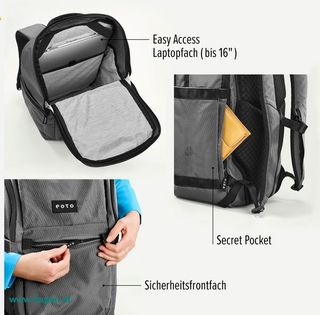 eoto Rucksack Easy27 - Limo Gelb