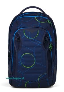 satch match plus Rucksack Blue Tech