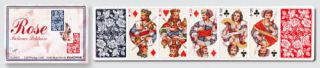 Patiencekarte Rosen - PIATNIK  Doppelspiel