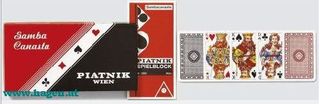 Samba-Canasta-Karte - PIATNIK  Dreifachspiel
