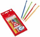 Farbstiftetui 12ST Colour Grip - FABER CASTELL