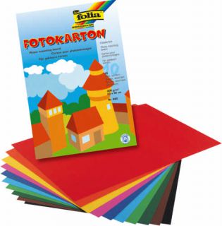 Fotokarton Mappe -FOLIA ungumm./22.32cm