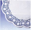 Tortenpapier 6ST wei - D33 cm