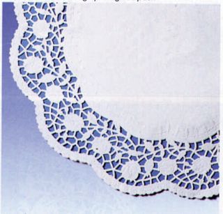 TORTENPAPIER ZU6 WEI - DEKO. 3D621-10/D36CM