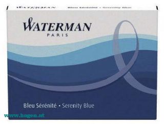 Tintenpatrone 8ST blau - WATERMAN S0110860