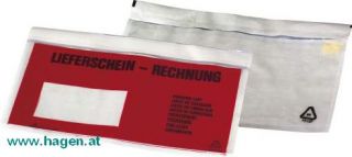 Dokumententasche C5/6 rot - LIEF/RECHN ZU 250