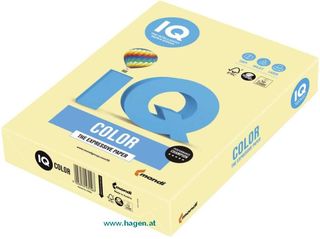 Kopierpapier A4 80g p.gelb - MONDI IQ color YE23 pastell