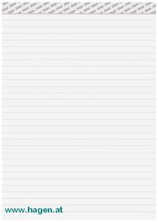 Notizblock A4 50BL liniert - URSUS 608451 10
