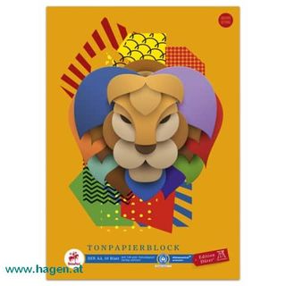 Tonpapierblock A3 10BL sortier - Edition DRER