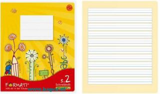 Schreibheft Quart 20BL liniert - URSUS Formati S2