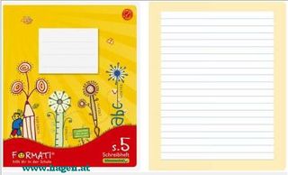 Schreibheft Quart 20BL liniert - URSUS Formati S5