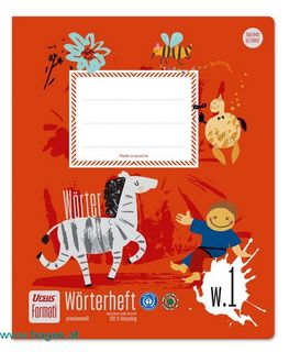 Wörterheft Quart 20BL liniert - Formati W1
