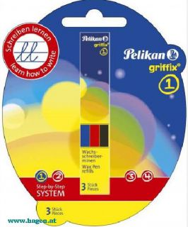 WACHSMALSTIFTMINE  3ST - PELIKAN GRIFFIX 723387