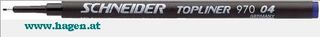Fineliner Mine 970 rot - SCHNEIDER  0,4MM