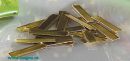 VERSCHLUSSCLIP ZU 25 GOLD - 289 3CM