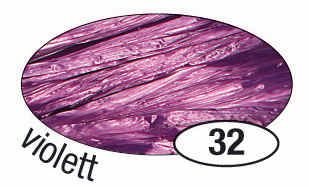 Bast glnzend violett 30m