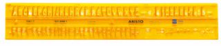 SCHRIFTSCHABLONE GERADE - ARISTO 5301/3  3,5MM