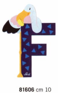 Tierbuchstaben Flamingo - TRUDI