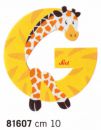 Tierbuchstaben Giraffe - TRUDI