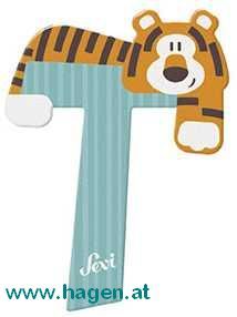 Tierbuchstaben Tiger - TRUDI