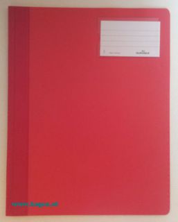 AKTENUMSCHLAG PP A4   ROT - DURABLE 01001