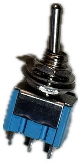 MINIATUR-KIPPSCHALTER - 1X UMSCHALTER EIN/EIN